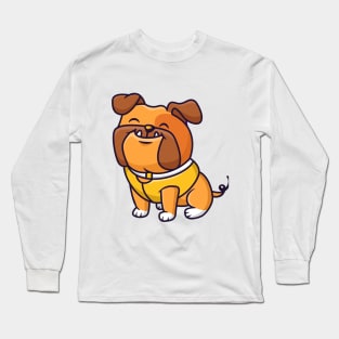 Cute Bulldog Long Sleeve T-Shirt